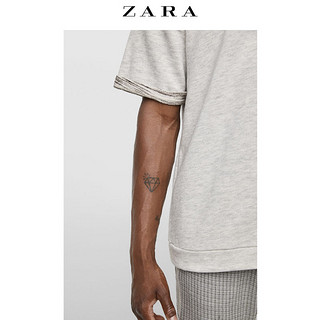 ZARA 05350323052-23 男士廓形短袖卫衣 XL