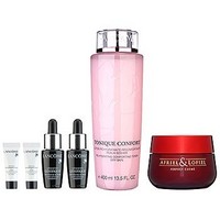 LANCOME 兰蔻 粉水200ml+肌底液7ml*2瓶+小黑瓶眼霜3ml*2支 + AFRIEL&LOFIEL 美白面霜 50g