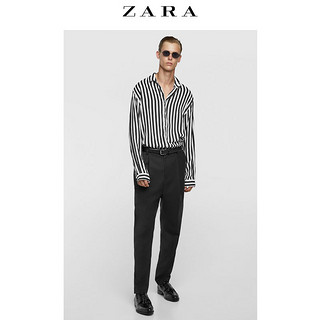 ZARA 00070226800-23 男士条纹衬衫 S