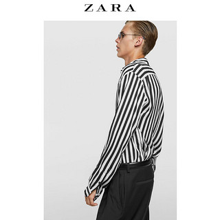 ZARA 00070226800-23 男士条纹衬衫 S