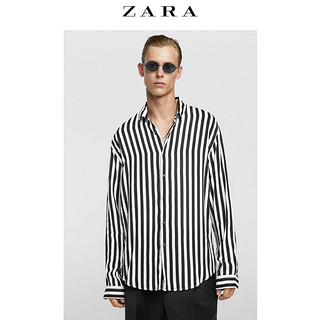 ZARA 00070226800-23 男士条纹衬衫  L