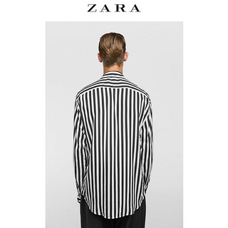 ZARA 00070226800-23 男士条纹衬衫  XL