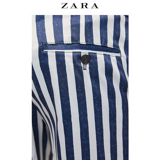 ZARA 00706429060-23 男士条纹短裤 M