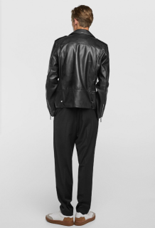 ZARA 00706200800-23 男士山羊皮夹克