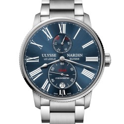 ULYSSE NARDIN 雅典 Marine 航海系列 1183-310-7M/43 男士机械腕表