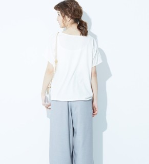 EARTH MUSIC&ECOLOGY 10182A60004 女士拼接宽松上衣