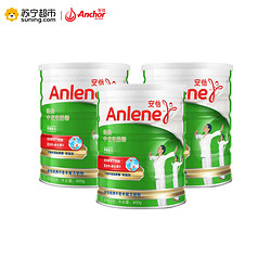 Anlene 安怡  中老年高钙奶粉 800g *3件