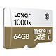 Lexar 雷克沙 TF1000X MicroSDXC UHS-II U3 TF存储卡 64GB