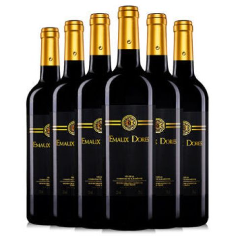 法国进口红酒 埃莫多斯红葡萄酒750ml *6瓶