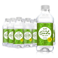 优典 青柠 苏打水 350ml*15瓶