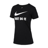 NIKE 耐克 女士运动T恤 889404-010 黑 S