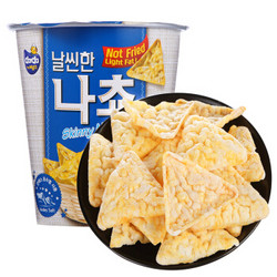 韩国进口 德拉达（Darda） 咸味超薄非油炸玉米片（膨化食品）35g *3件