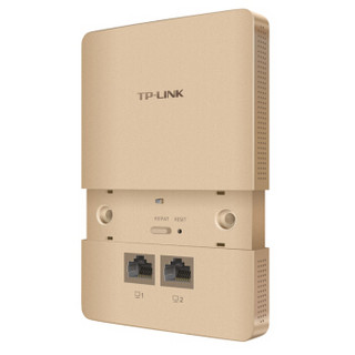 TP-LINK 普联 TL-AP1200GI-PoE AC1200双频无线面板式AP (香槟金)