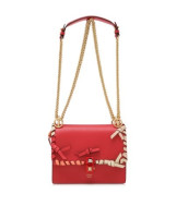 FENDI 芬迪 Kan I 女士牛皮编织斜挎包