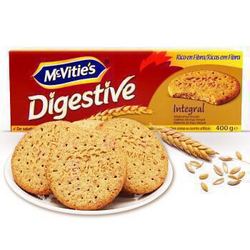 Mcvitie’s 麦维他 高纤维全麦消化饼 400g *4件+凑单品
