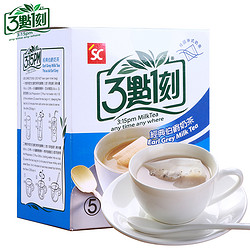 台湾进口冲饮三点一刻奶茶伯爵奶茶3点1刻可回冲式茶包奶茶粉5入
