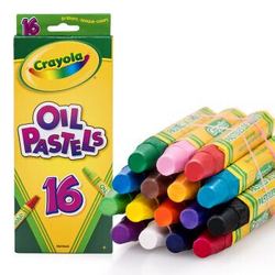 绘儿乐 （Crayola） 蜡笔油画棒画笔16色儿童绘画涂鸦文具 52-4616 *8件