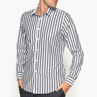 La Redoute Collections 男士条纹衬衫