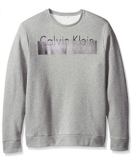 CALVIN KLEIN 卡尔文·克莱 男士长袖卫衣 灰色L