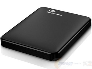 WD 西部数据 Elements系列 USB3.0 2.5英寸移动硬盘