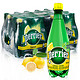 法国进口 巴黎水Perrier气泡矿泉水 柠檬味 塑料瓶装1箱 500MLx24瓶 *5件
