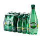  Perrier 巴黎水 含气天然矿泉水 500ml*24瓶装　