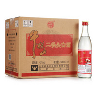 牛栏山二锅头42度 500ml*12瓶 整箱装（红牛二）清香风格白酒