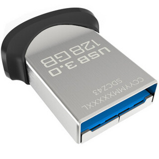 SanDisk 闪迪 CZ43 U盘 128GB USB3.0 黑色