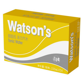 watsons 屈臣氏 汤力汽水 330ml*24听 整箱装