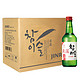 真露（JINRO）烧酒 韩国进口20.1°竹炭酒 360ml*6瓶 连包（新老包装随机发货）
