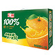 汇源果汁  100%橙汁   果汁饮料  1L*6盒   *3件