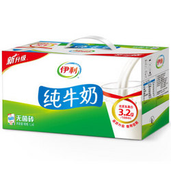 yili 伊利 全脂纯牛奶 1L*6盒/箱