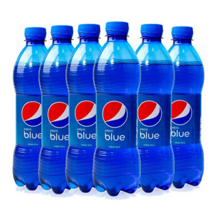  Pepsi 百事可乐 蓝色可乐 450ml*6瓶