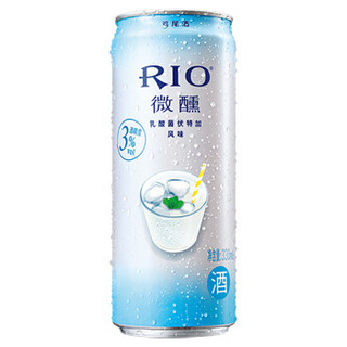 RIO 锐澳 微醺系列组合 330ml*6罐（微醺4种口味*1+乳酸菌*2）