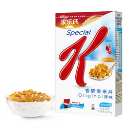 Kellogg's 家乐氏 香脆麦米片 原味 370g *6件