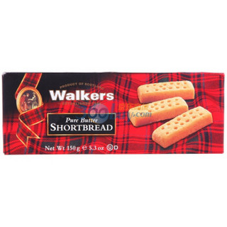 Walkers 指形黄油酥饼 (盒装、150g)