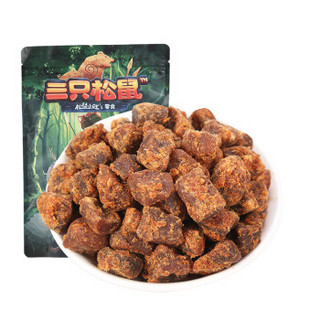 Three Squirrels 三只松鼠 XO酱味小贱牛肉粒 肉干肉脯零食牛肉干110g/袋（新老产品混发）