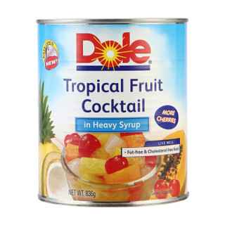 Dole 都乐 糖水热带杂果罐头 836g *8件