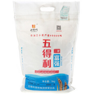 五得利 富强高筋小麦粉 5kg