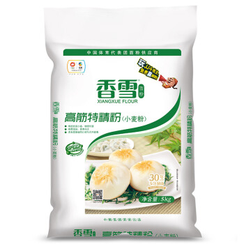 京东plus会员香雪高筋特精粉面粉5kg2件
