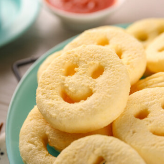 浦之灵 笑脸薯饼 薯条冷冻 400g 方便菜 油炸小食 生鲜蔬菜