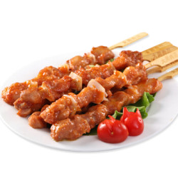 大用食品 骨肉相连 400g/袋 烧烤食材鸡肉串 脆骨串 骨连串掌中宝 10根 *8件