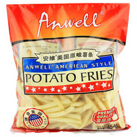 Anwell 安维 美国原味薯条 400g 1袋