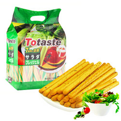 Totaste 土斯 混合蔬菜味棒形饼干 320g *10件