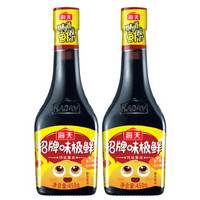 京东PLUS会员：HADAY 海天 特级生抽酱油 450g*2瓶