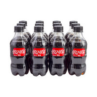 限京津蒙：Coca-Cola 可口可乐 Zero 零度 汽水饮料 300ml*12瓶