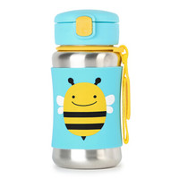 SKIP HOP 动物园系列 不锈钢水壶 小蜜蜂 350ml