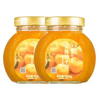 柚香谷 蜜炼柚子茶 500g*2瓶