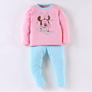 Disney baby 迪士尼宝宝 DA532AR01P2490 儿童秋衣秋裤套装