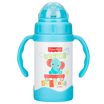 Fisher-Price 费雪 真空保温学饮杯 蓝色 300ml